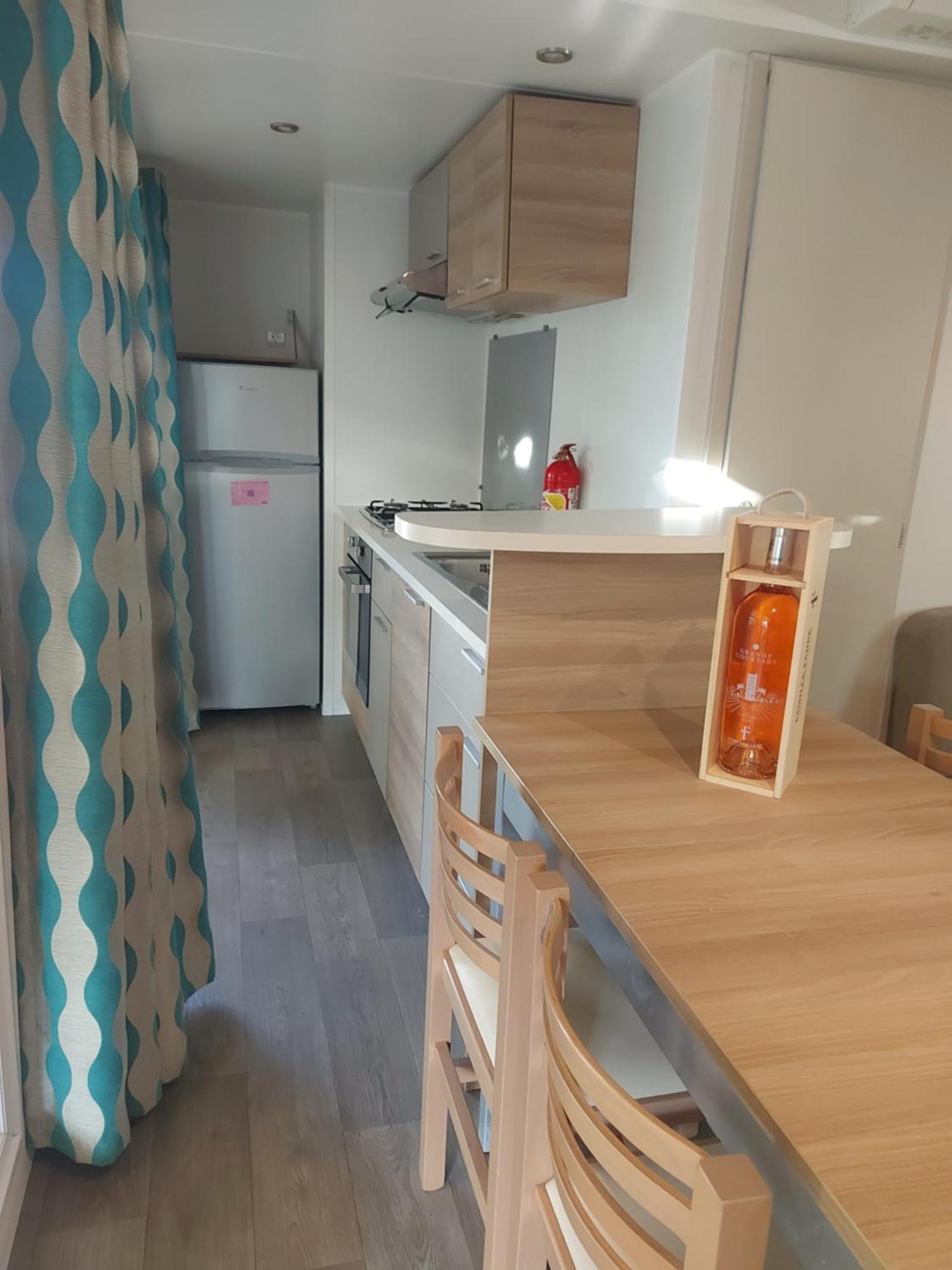 Mobilhome La Carabasse **** Vias Exteriör bild