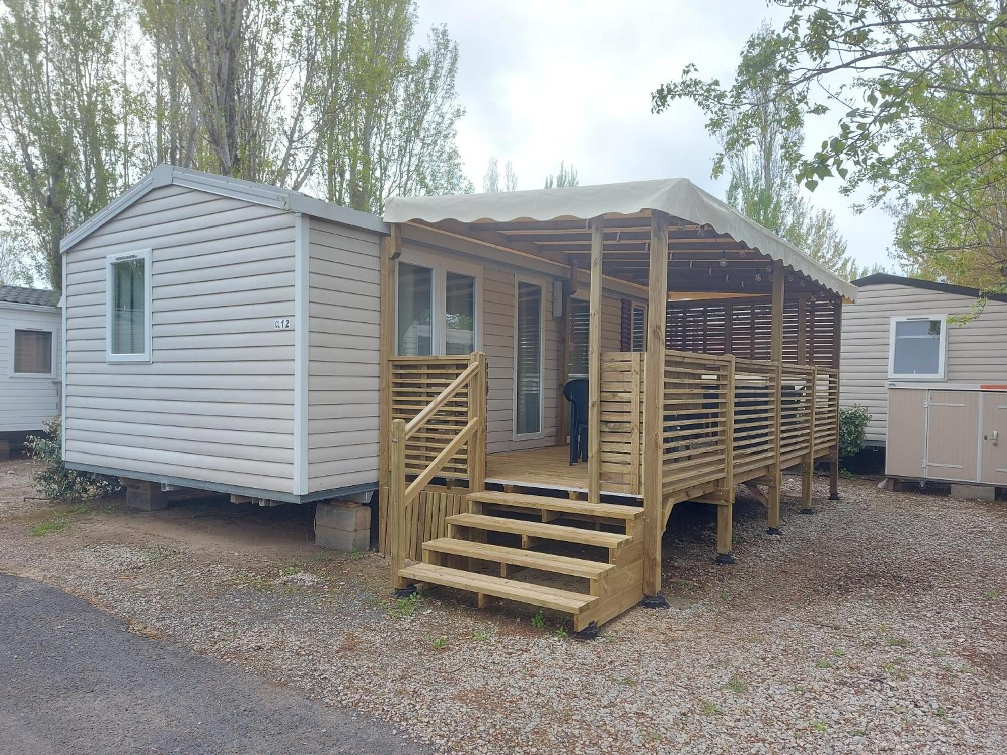 Mobilhome La Carabasse **** Vias Exteriör bild